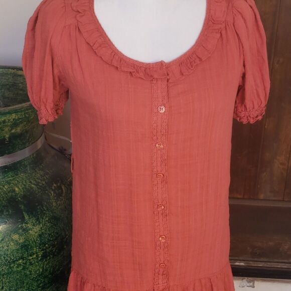Country chic maxi style dress by Chelsea and violet size XS - Picture 3 of 7